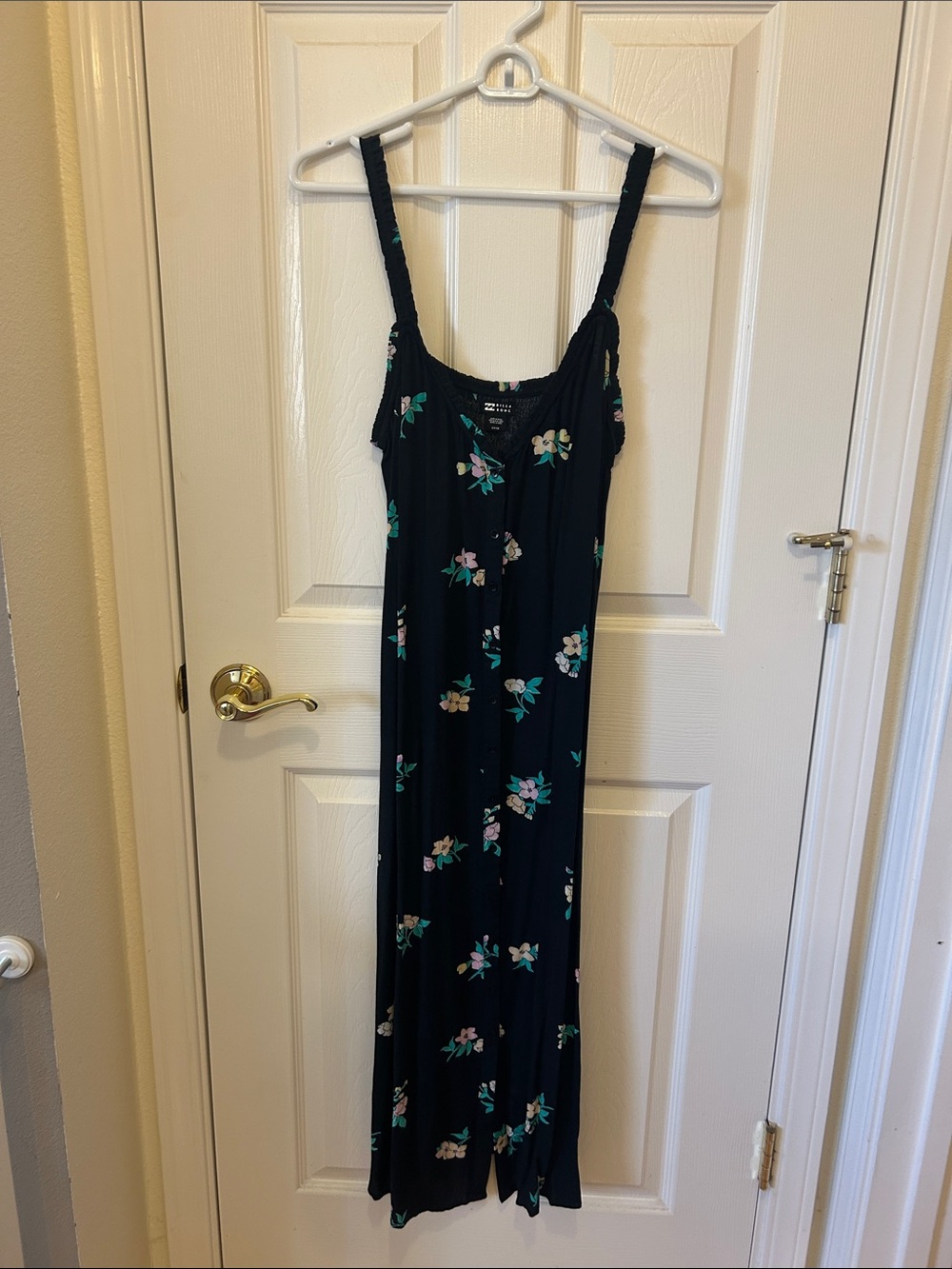 Billabong Black Floral Maxi Dress